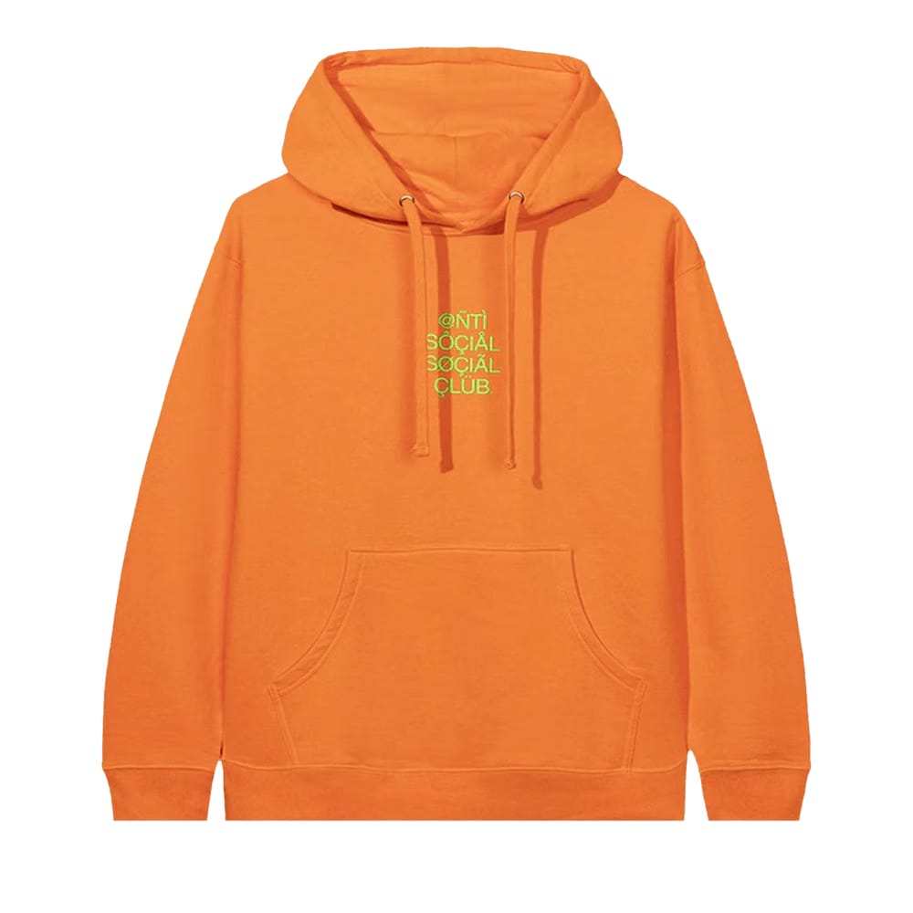 Anti Social Social Club ASSC999 Hoodie Orange
