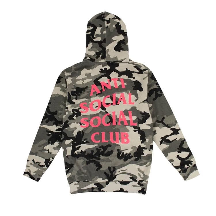Anti Social Social Club Frozen ASSC Hoodie Green Camo