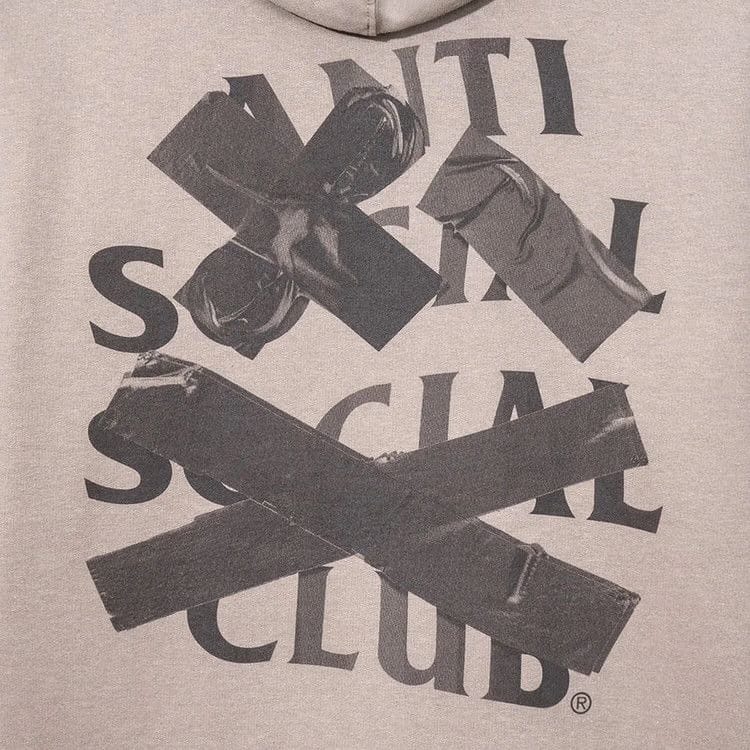 Anti Social Social Club Cancelled Hoodie Cement