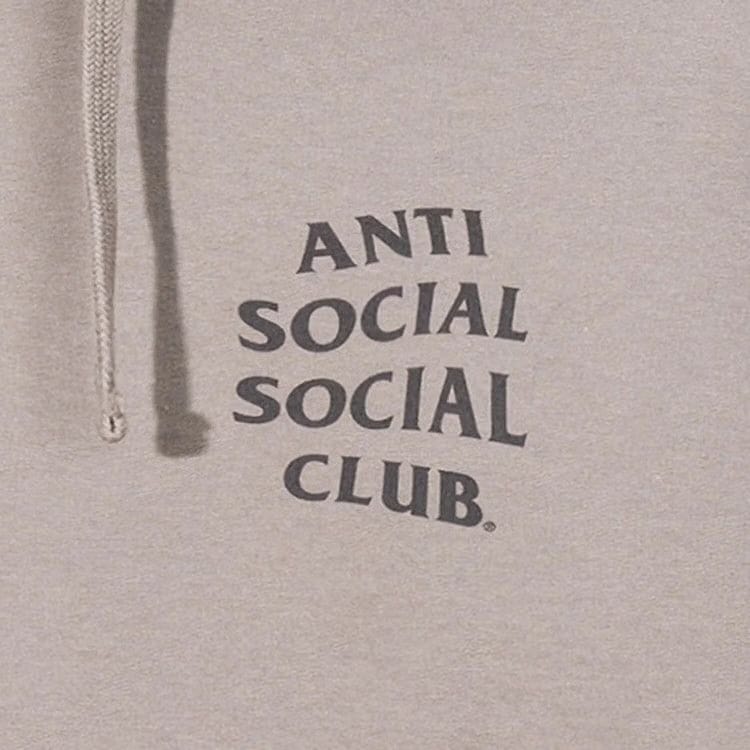 Anti Social Social Club Cancelled Hoodie Cement