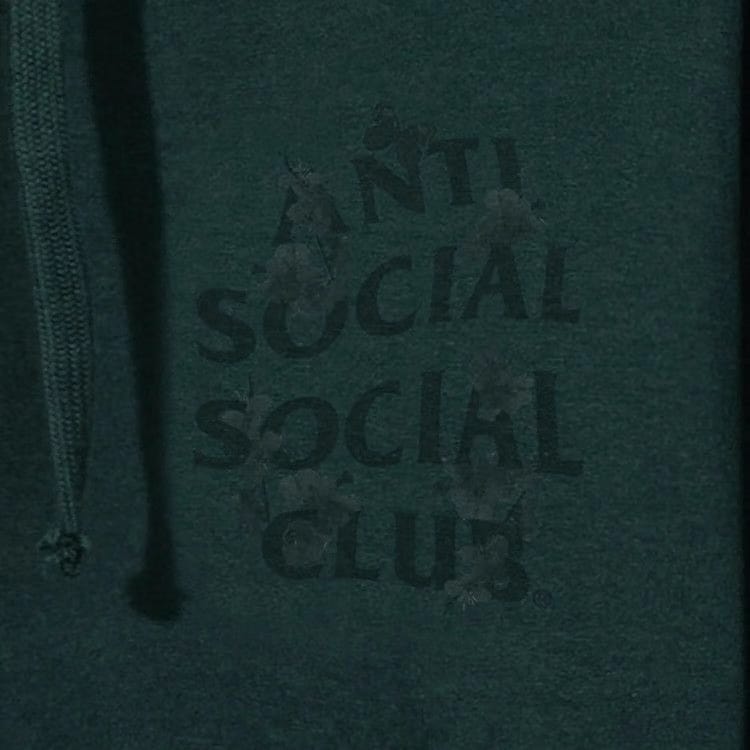 Anti Social Social Club Kkotch Hoodie Forest Green