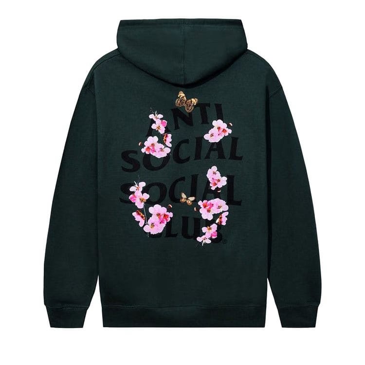 Anti Social Social Club Kkotch Hoodie Forest Green