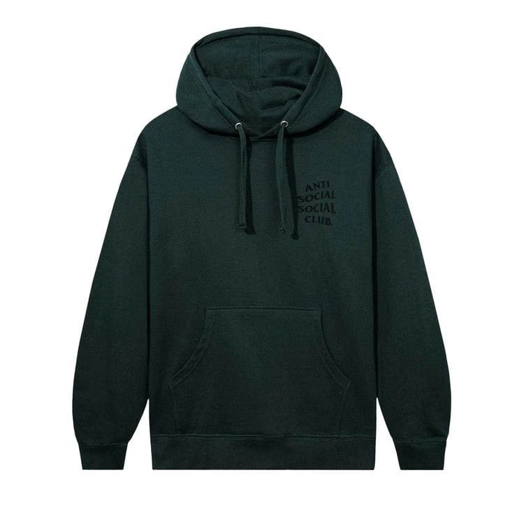 Anti Social Social Club Kkotch Hoodie Forest Green
