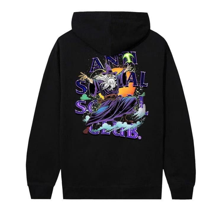 Anti Social Social Club Sleave Hoodie Black