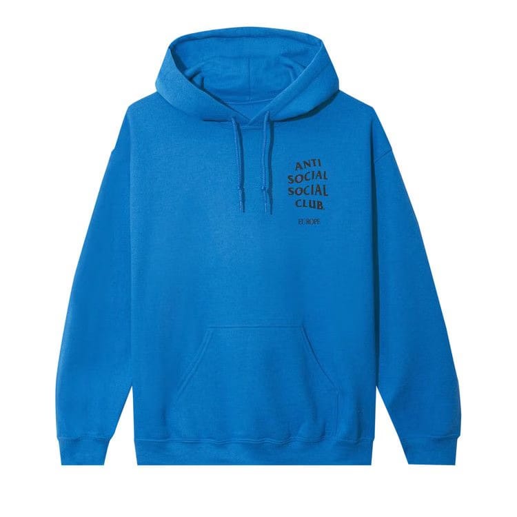 Anti Social Social Club Europe Hoodie Blue