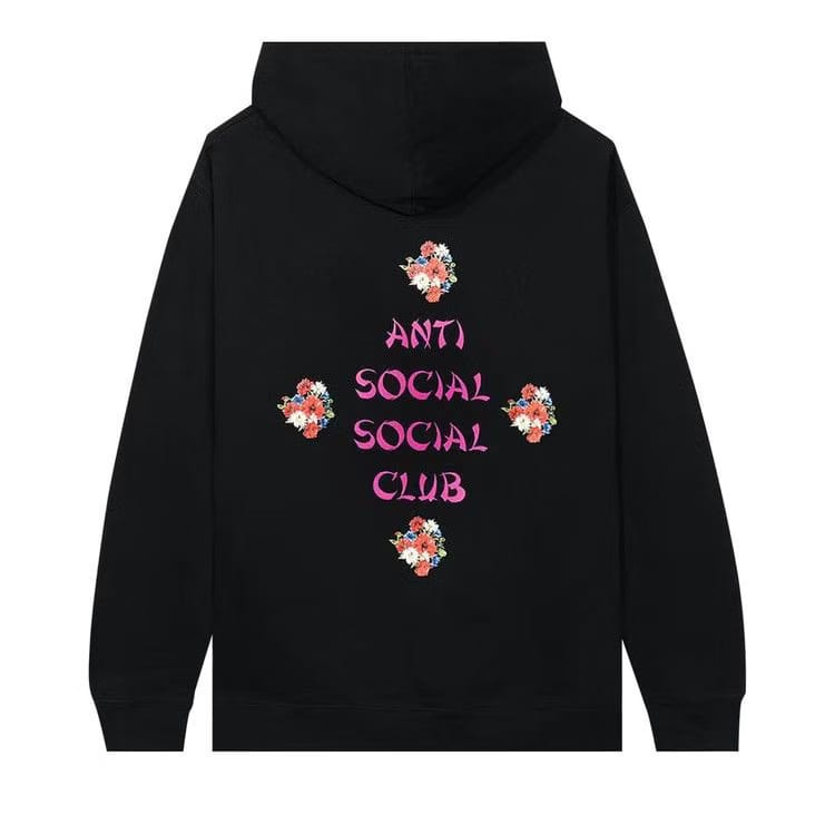 Anti Social Social Club 2 Much Of Heaven Hoodie Black
