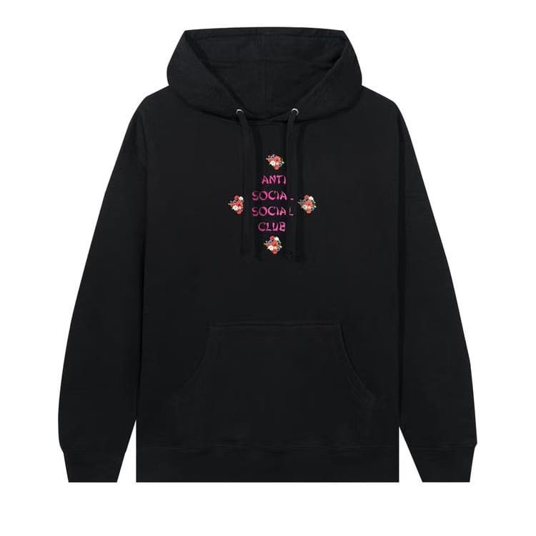 Anti Social Social Club 2 Much Of Heaven Hoodie Black