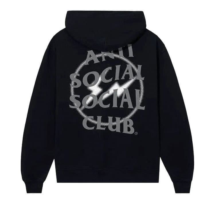 Anti Social Social Club x Fragment Half Tone Hoodie Black/Grey