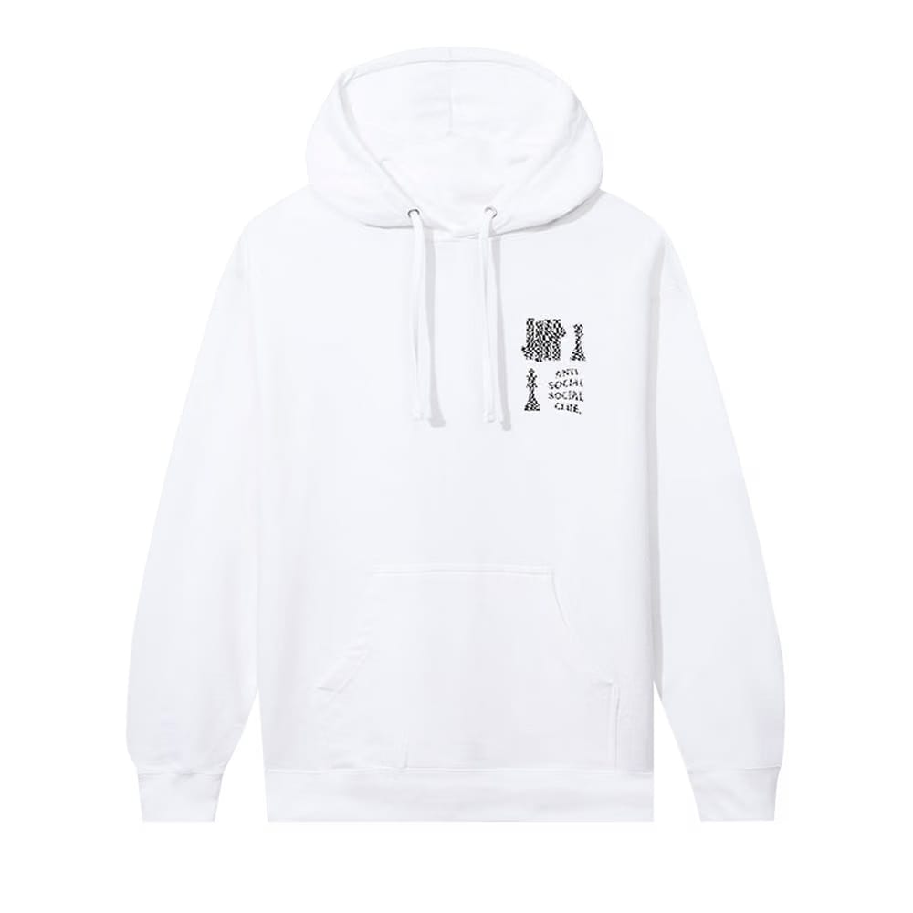 Anti Social Social Club x Undefeated Submission Hoodie White