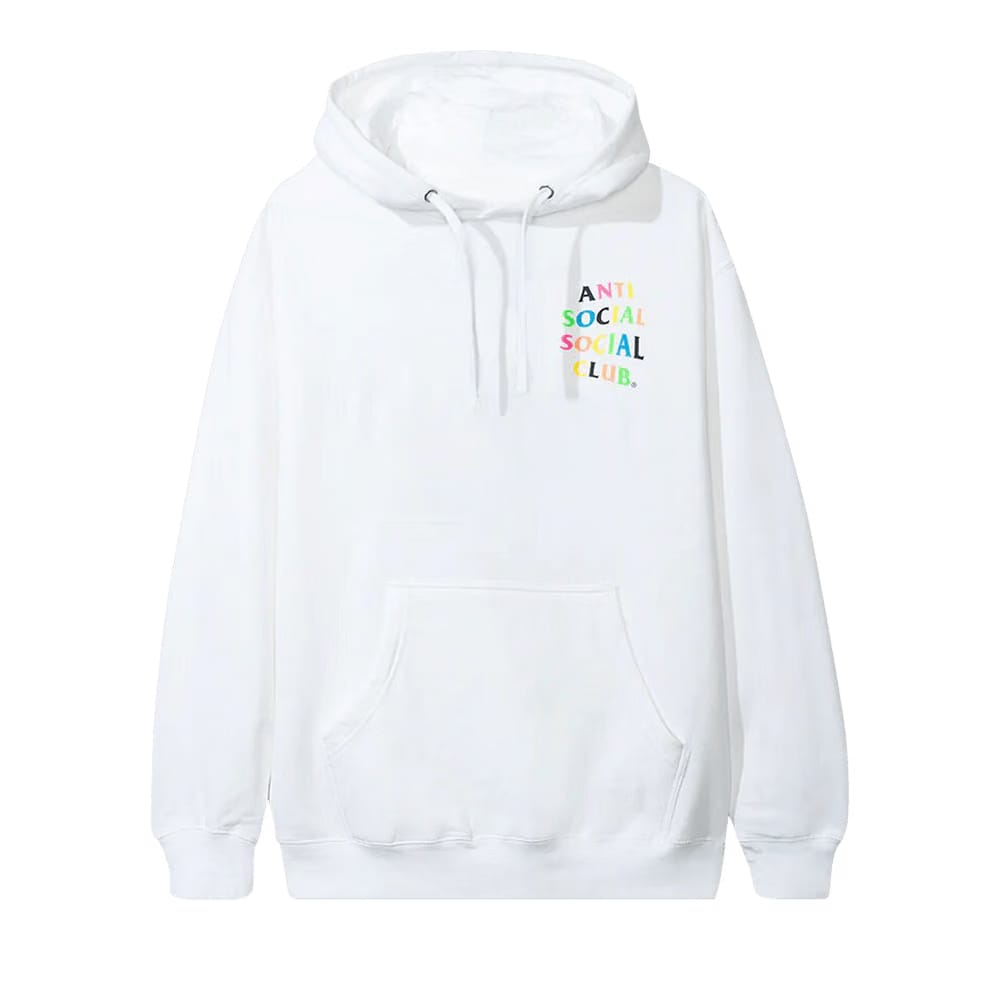Anti Social Social Club Frantic Hoodie White