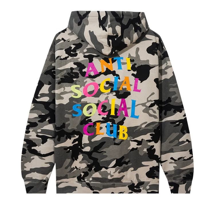 Anti Social Social Club Goodbye Forever Camo Hoodie Camo