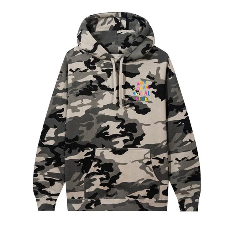 Anti Social Social Club Goodbye Forever Camo Hoodie Camo