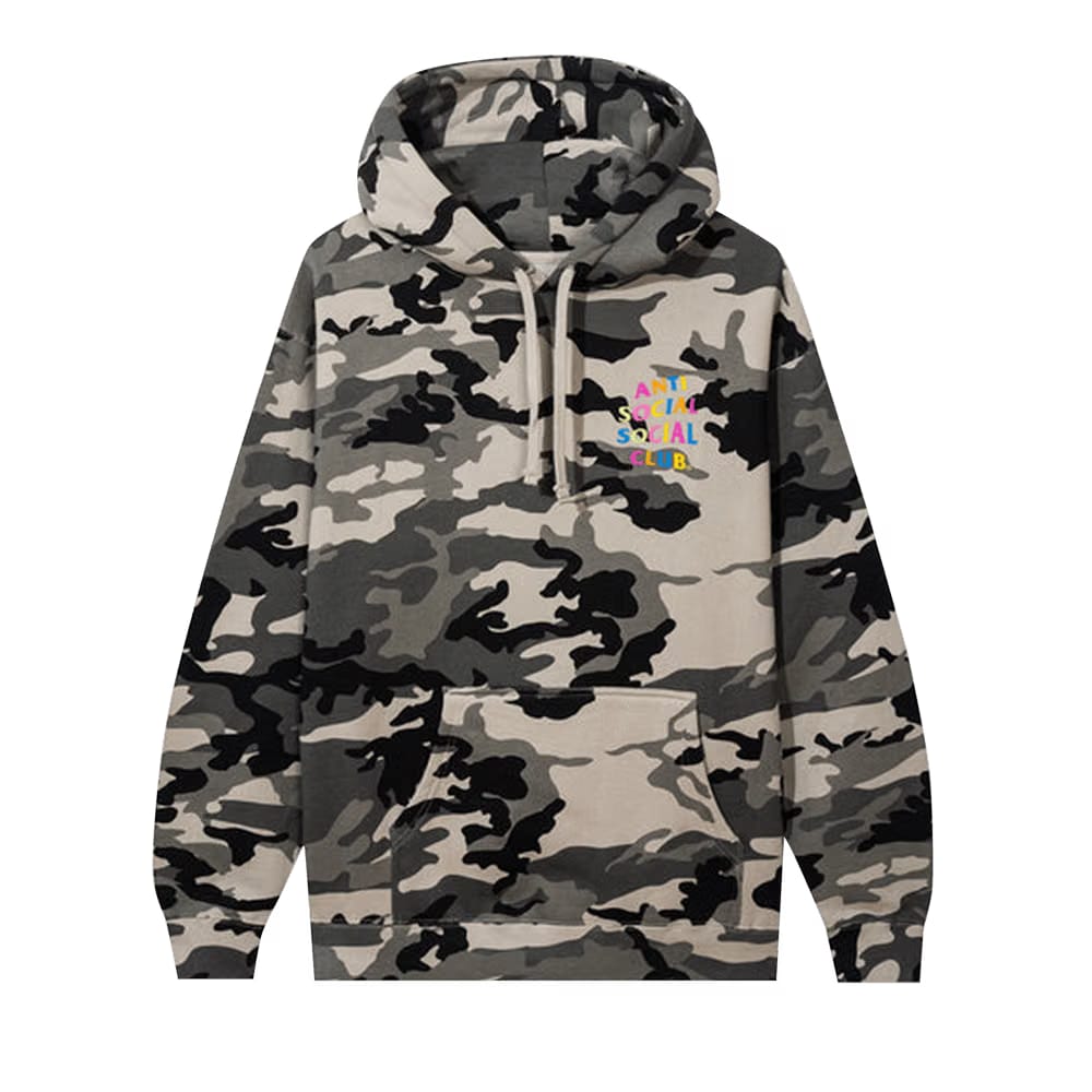 Anti Social Social Club Goodbye Forever Camo Hoodie Camo