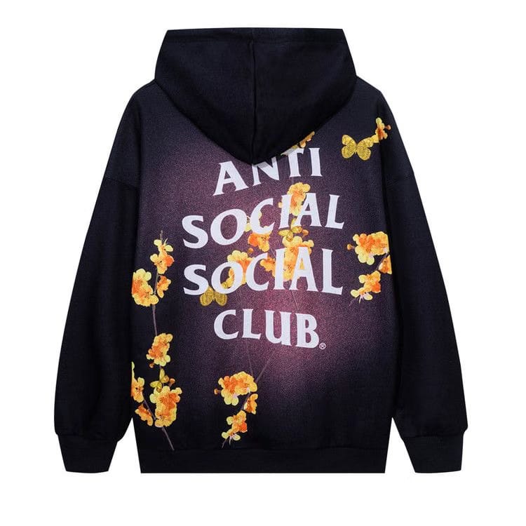 Anti Social Social Club Kkoch Engineered Hoodie Black