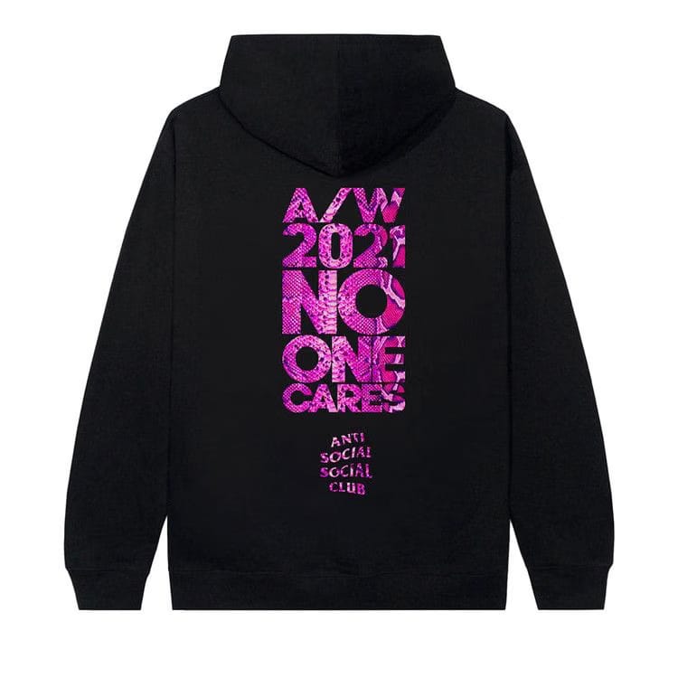 Anti Social Social Club No1 Curr Hoodie Black