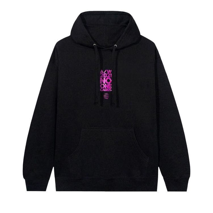 Anti Social Social Club No1 Curr Hoodie Black