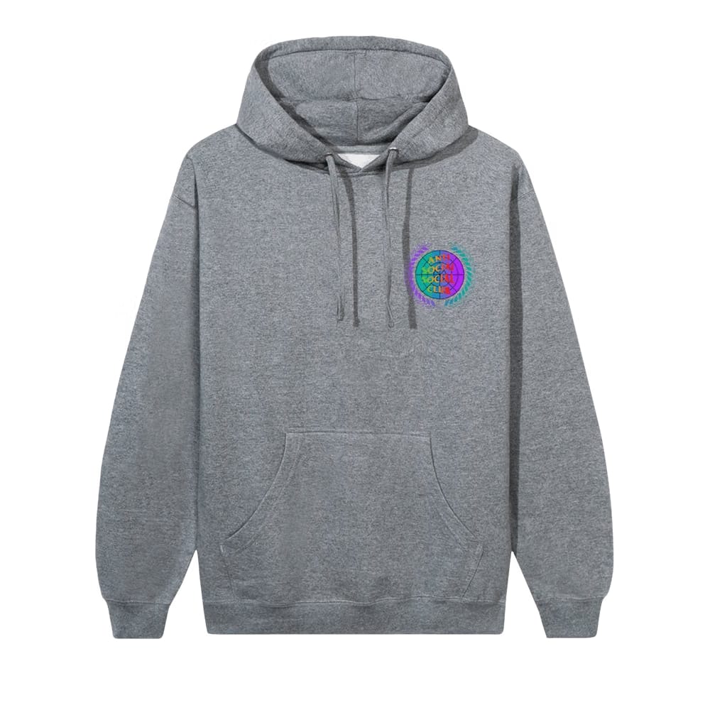 Anti Social Social Club New World Boredom Hoodie Gunmetal Heather