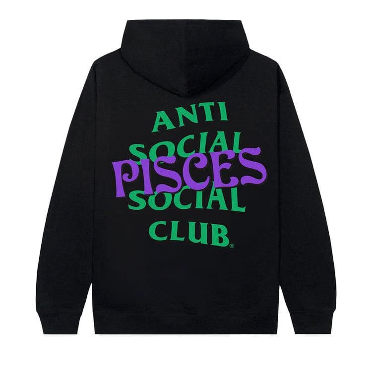 Anti Social Social Club Pisces Hoodie Black