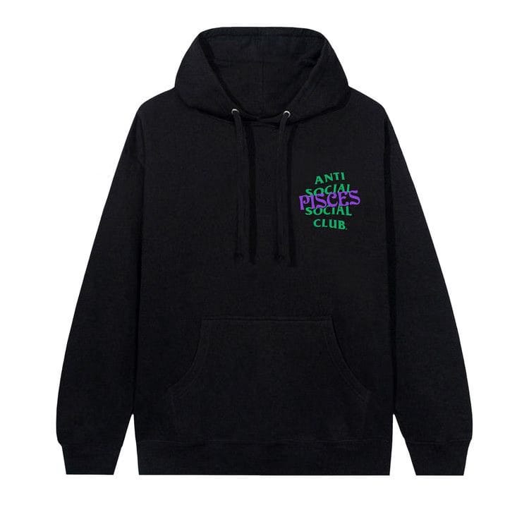 Anti Social Social Club Pisces Hoodie Black