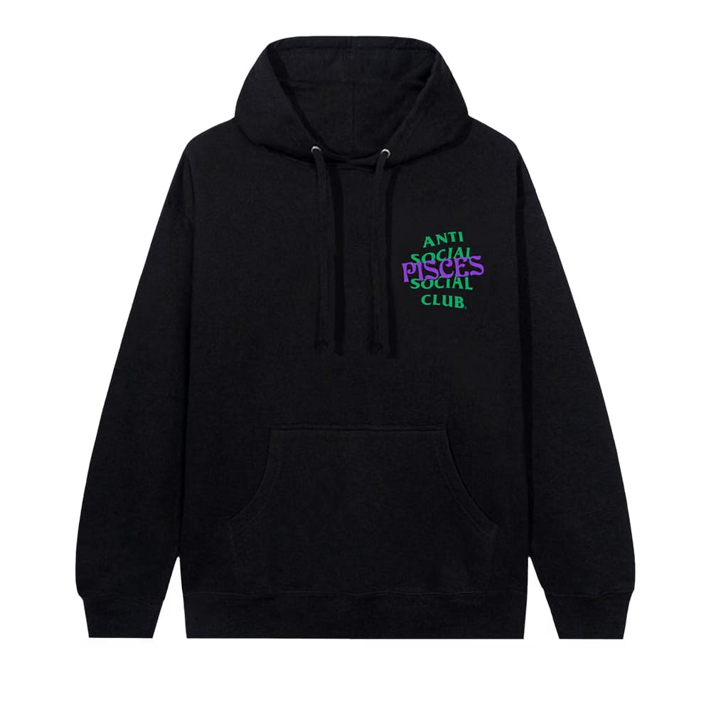 Anti Social Social Club Pisces Hoodie Black