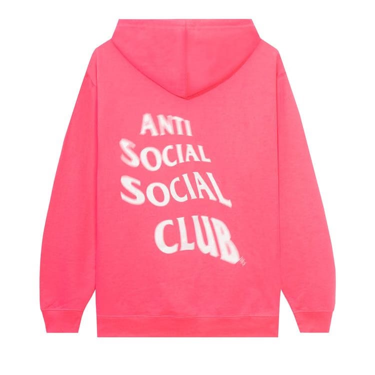 Anti Social Social Club Passing Fad Hoodie Pink
