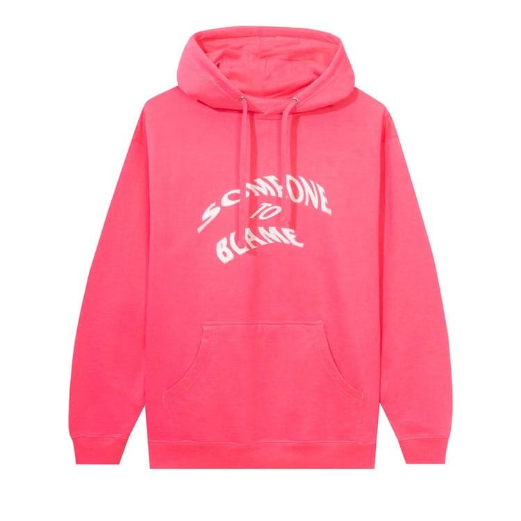 Anti Social Social Club Passing Fad Hoodie Pink