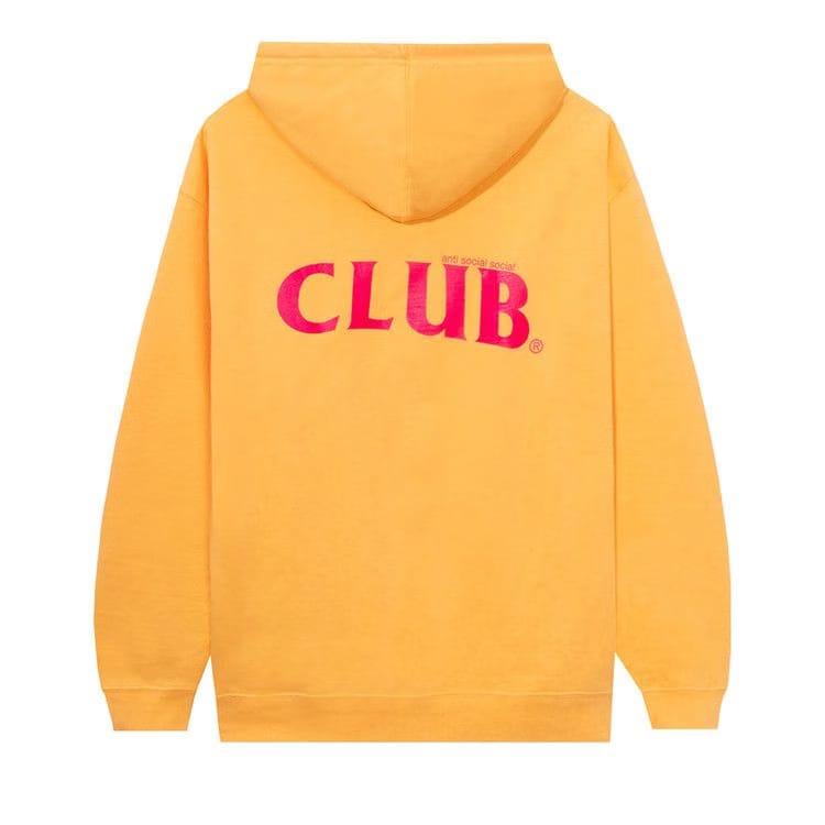 Anti Social Social Club Oh That Club Hoodie Orange