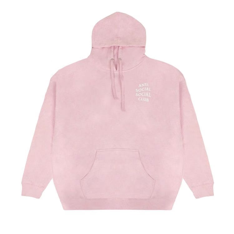 Anti Social Social Club Logo Hoodie Pink
