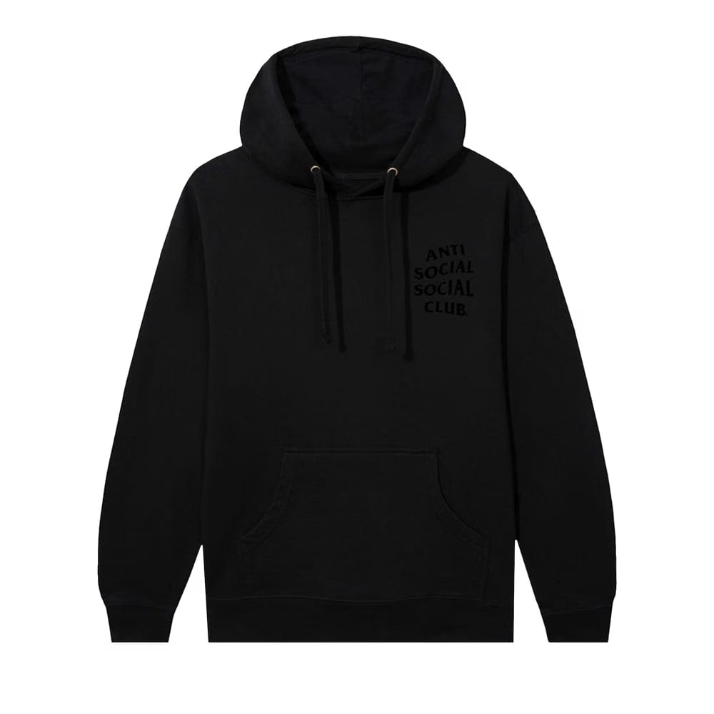 Anti Social Social Club Big Kkotch Hoodie Black