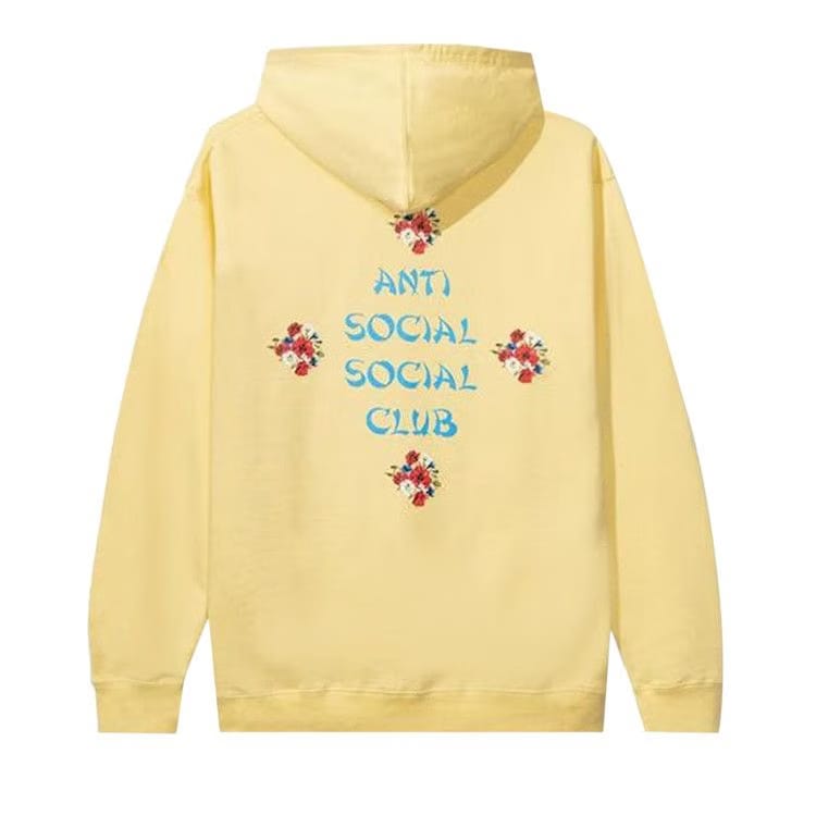 Anti Social Social Club 2 Much Of Heaven Hoodie Yellow