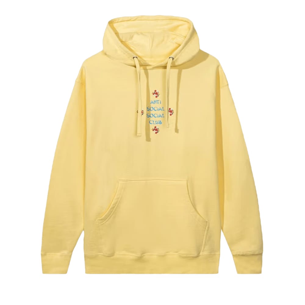 Anti Social Social Club 2 Much Of Heaven Hoodie Yellow