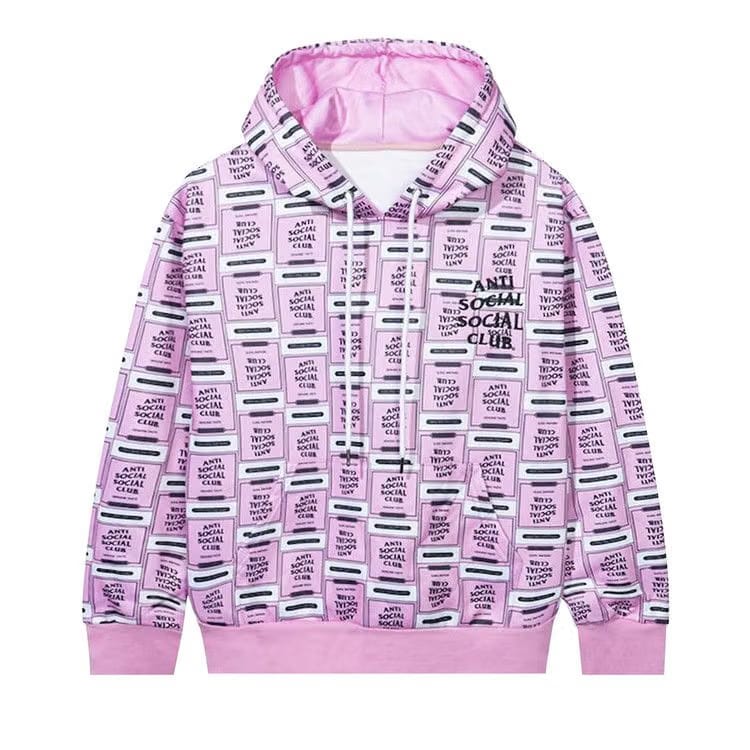 Anti Social Social Club Balcony Hoodie Multicolor