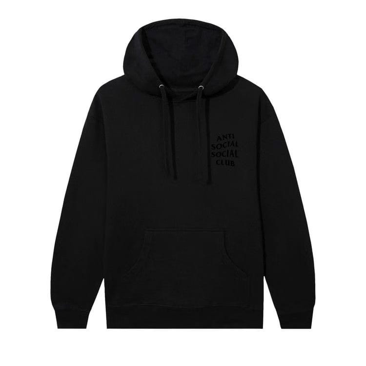Anti Social Social Club Cancelled Hoodie Black