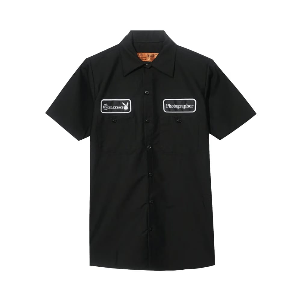 Anti Social Social Club x Playboy Photographer Work Shirt Black