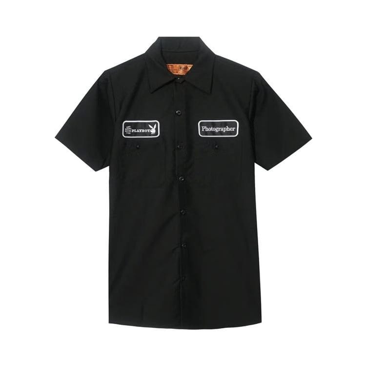 Anti Social Social Club x Playboy Photographer Work Shirt Black