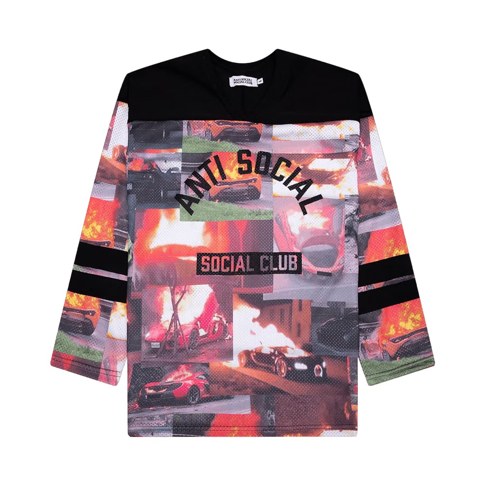 Anti Social Social Club Burnout Hockey Jersey Multicolor