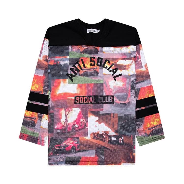 Anti Social Social Club Burnout Hockey Jersey Multicolor