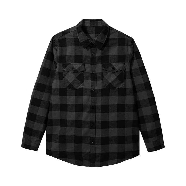 Anti Social Social Club A Fire Inside Flannel Black