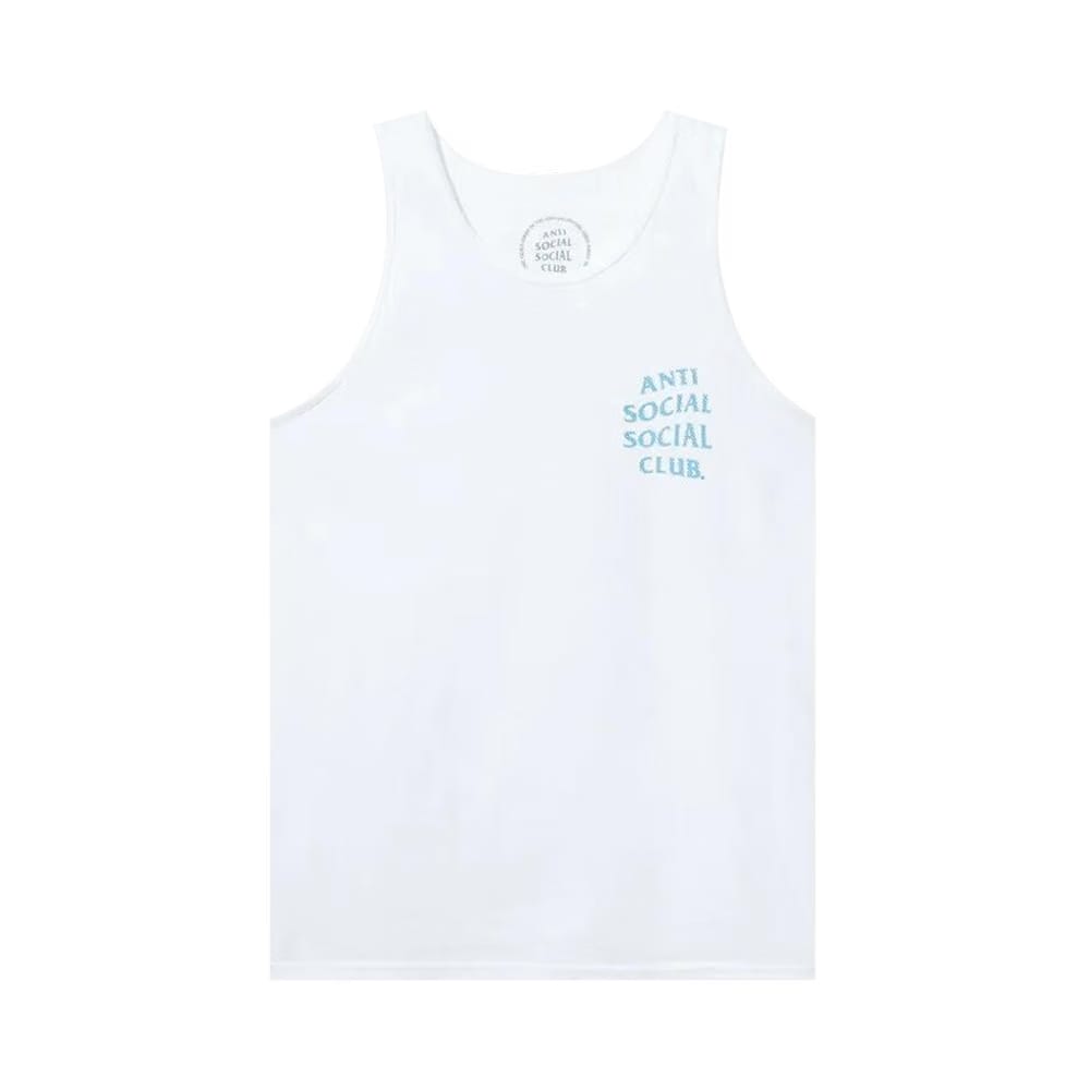 Anti Social Social Club Goodbye Summer Tank Top White
