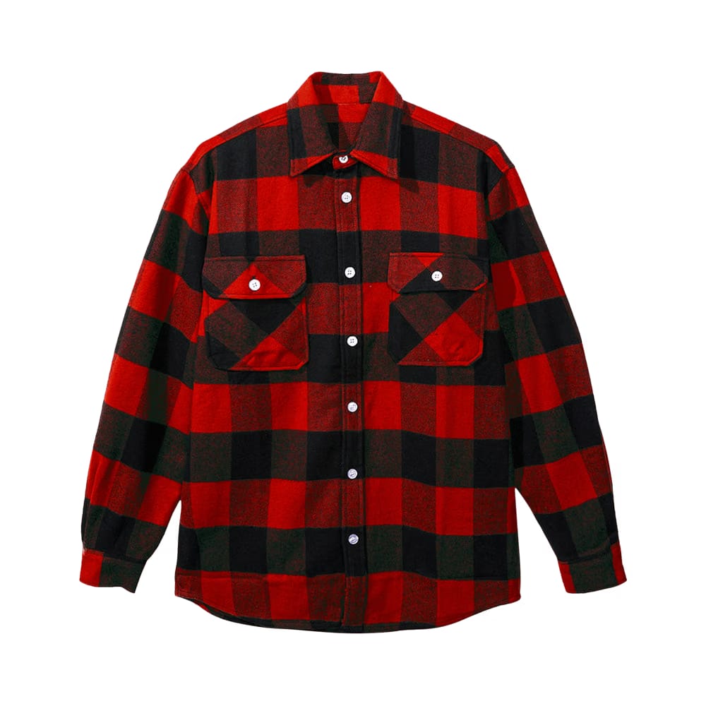 Anti Social Social Club Kkoch Flannel Red