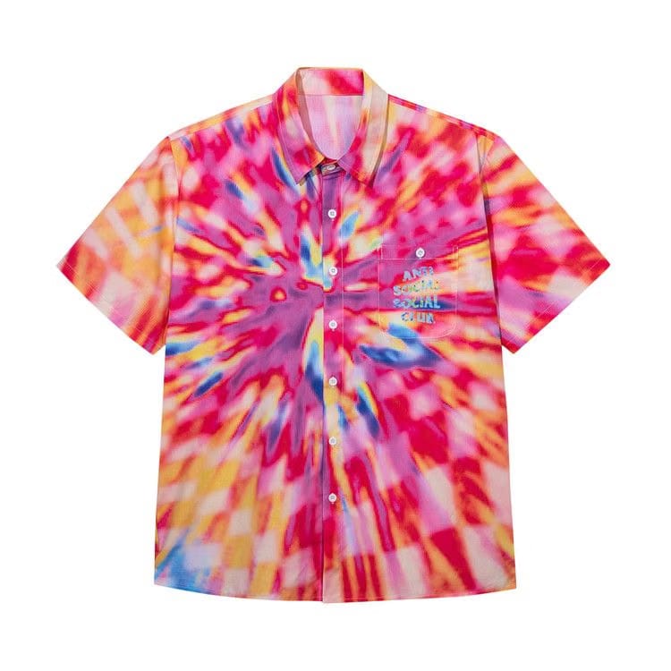 Anti Social Social Club Colorblind Button Up Multicolor