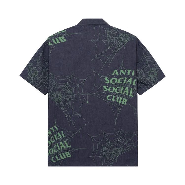 Anti Social Social Club Crawling In The Dark Button up Black