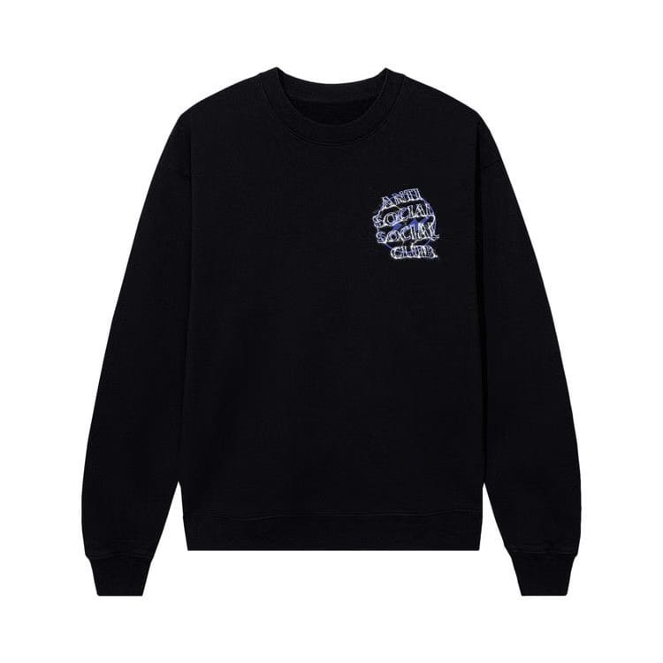 Anti Social Social Club x Fragment Design Bolt Crewneck Black/Navy