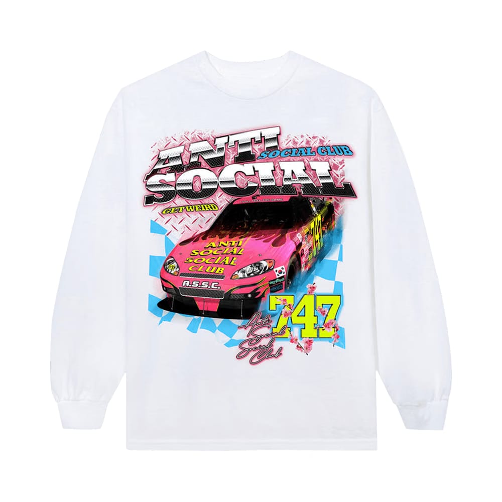Anti Social Social Club Speechless Crewneck White