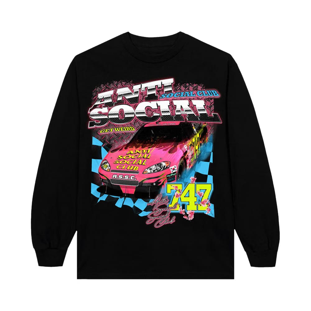 Anti Social Social Club Speechless Crewneck Black