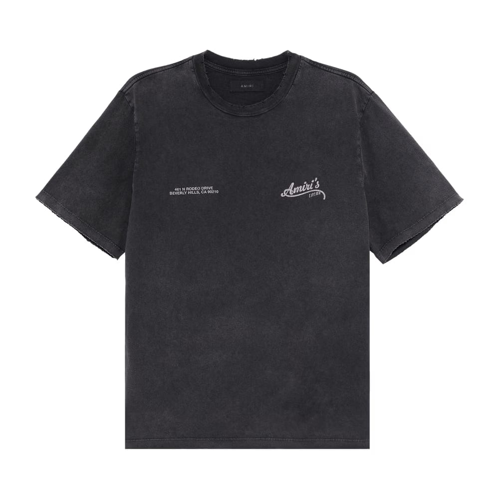 Amiri Cinemas Vintage T-Shirt Black