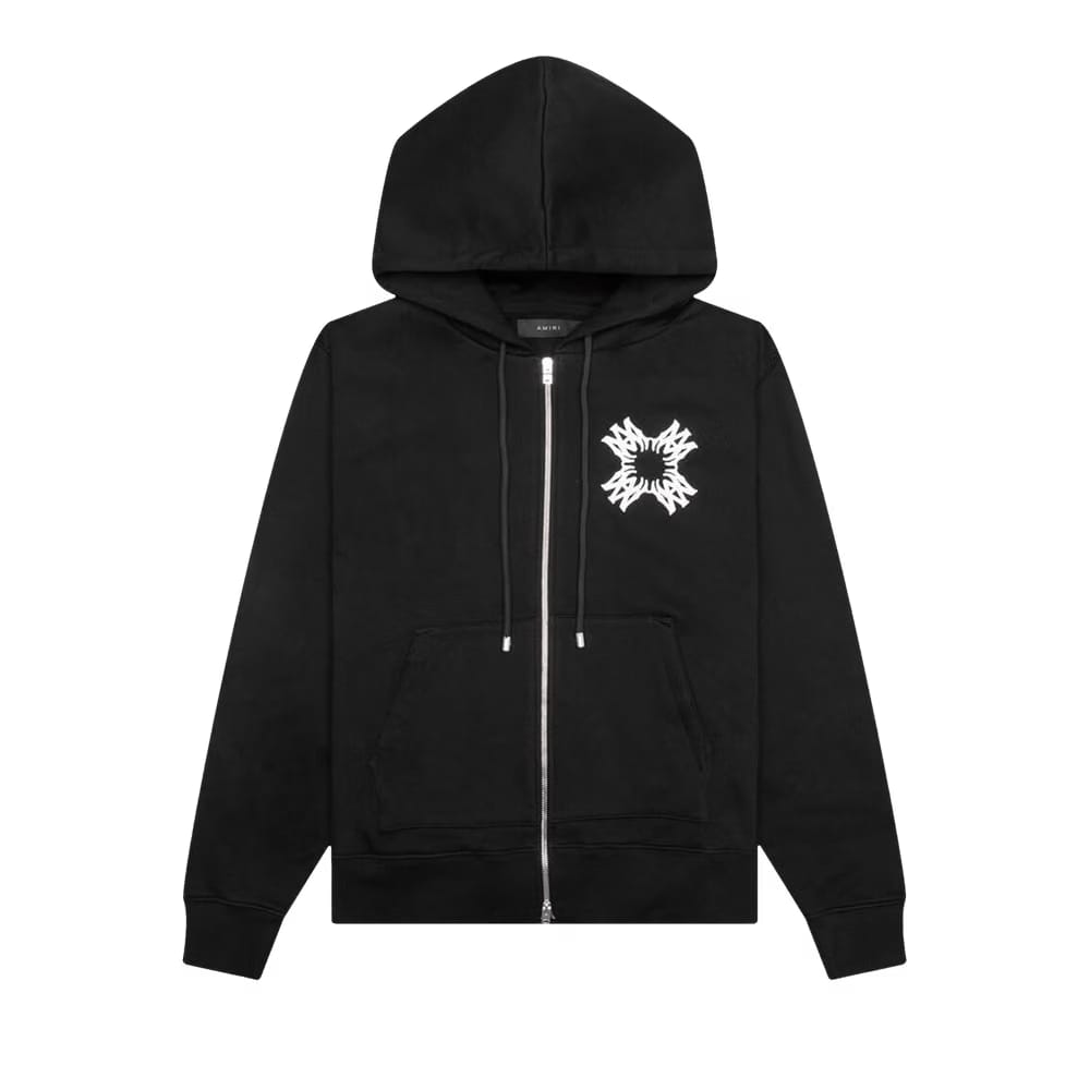 Amiri MA Quad Zip Hoodie Black
