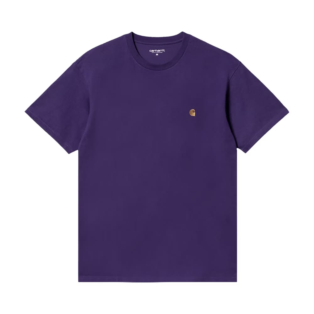 Carhartt WIP Chase T-Shirt Tyrian/Gold