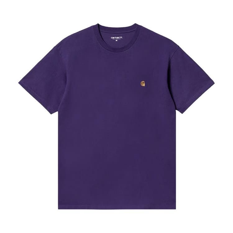 Carhartt WIP Chase T-Shirt Tyrian/Gold