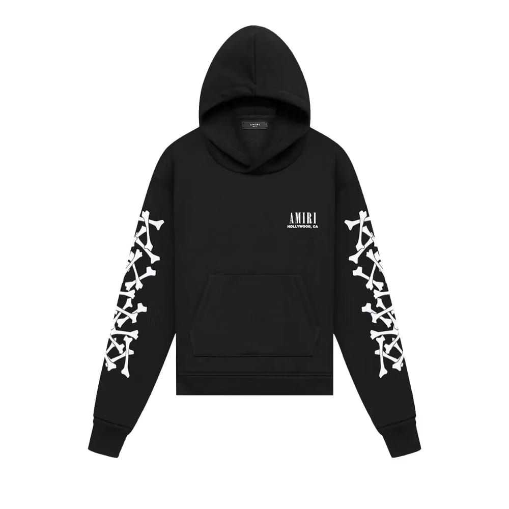 Amiri Kids Bones Hoodie Black
